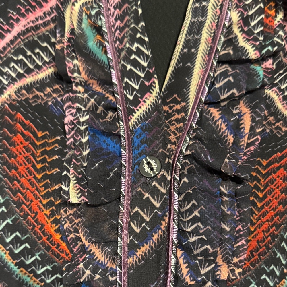 Robert Graham Vibrant Patterned Button Down Shirt - image 7